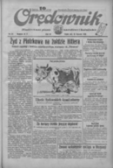 Orędownik: ilustrowane pismo narodowe i katolickie 1934.01.26 R.64 Nr20