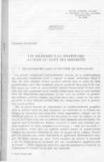 Les dilemmes à la société des nations au sujet des minorités