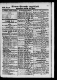Armee-Verordnungsblatt. Verlustlisten 1915.06.22 Ausgabe 550