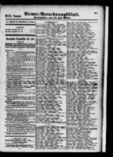 Armee-Verordnungsblatt. Verlustlisten 1915.07.31 Ausgabe 613