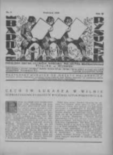 Barwa i Rysunek: bezpłatny dodatek do "Gazety Malarskiej" dla młodzieży 1930 kwiecień R.3 Nr4