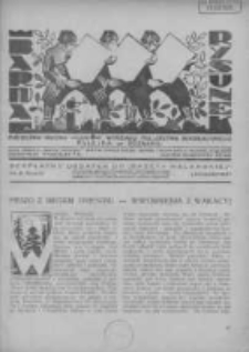 Barwa i Rysunek: bezpłatny dodatek do "Gazety Malarskiej" dla młodzieży 1931 listopad R.4 Nr8