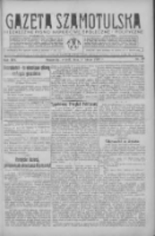 Gazeta Szamotulska: niezależne pismo narodowe, społeczne i polityczne 1936.02.18 R.15 Nr19