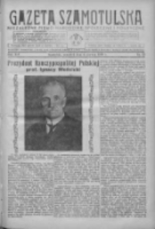 Gazeta Szamotulska: niezależne pismo narodowe, społeczne i polityczne 1936.06.04 R.15 Nr63