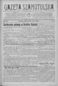 Gazeta Szamotulska: niezależne pismo narodowe, społeczne i polityczne 1936.06.27 R.15 Nr73