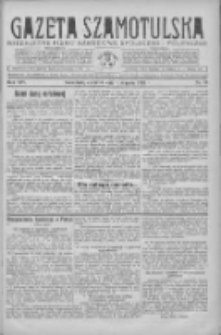 Gazeta Szamotulska: niezależne pismo narodowe, społeczne i polityczne 1936.08.06 R.15 Nr89