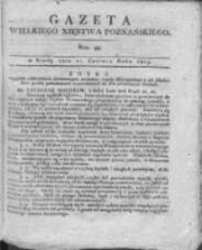 Gazeta Wielkiego Xięstwa Poznańskiego 1815.06.21 Nr49