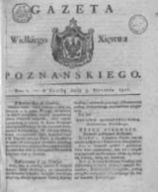 Gazeta Wielkiego Xięstwa Poznańskiego 1816.01.03 Nr1