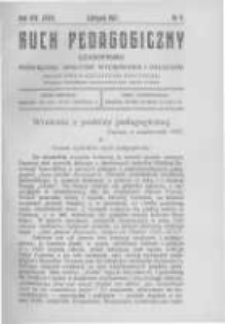 Ruch Pedagogiczny. 1927 R.14(16) nr9