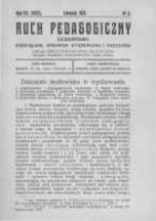 Ruch Pedagogiczny. 1928 R.15(17) nr9