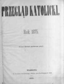 Przegląd Katolicki. 1875.01.07 R.13 nr1