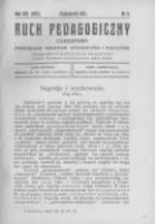 Ruch Pedagogiczny. 1927 R.14(16) nr8