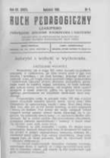 Ruch Pedagogiczny. 1928 R.15(17) nr4