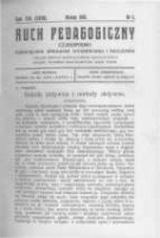Ruch Pedagogiczny. 1929 R.16(18) nr3