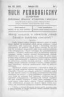 Ruch Pedagogiczny. 1929 R.16(18) nr4