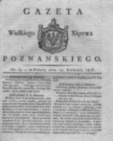 Gazeta Wielkiego Xięstwa Poznańskiego 1816.04.27 Nr34