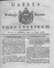Gazeta Wielkiego Xięstwa Poznańskiego 1816.05.15 Nr39