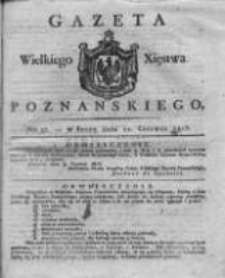 Gazeta Wielkiego Xięstwa Poznańskiego 1816.06.12 Nr47