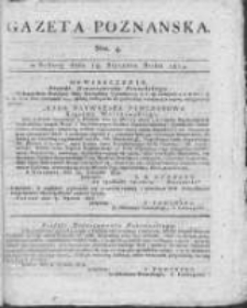 Gazeta Poznańska 1815.01.14 Nr4