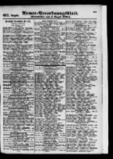 Armee-Verordnungsblatt. Verlustlisten 1915.08.03 Ausgabe 617