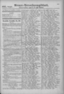 Armee-Verordnungsblatt. Verlustlisten 1915.08.09 Ausgabe 625