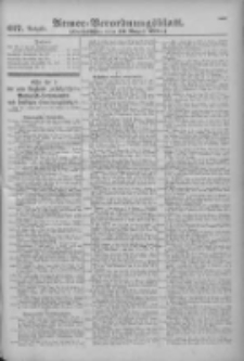 Armee-Verordnungsblatt. Verlustlisten 1915.08.10 Ausgabe 627