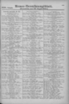 Armee-Verordnungsblatt. Verlustlisten 1915.08.10 Ausgabe 628