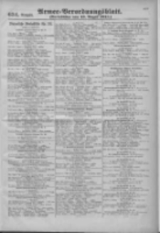 Armee-Verordnungsblatt. Verlustlisten 1915.08.13 Ausgabe 634