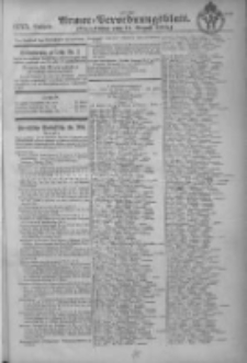 Armee-Verordnungsblatt. Verlustlisten 1915.08.14 Ausgabe 635