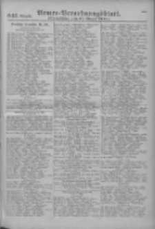 Armee-Verordnungsblatt. Verlustlisten 1915.08.19 Ausgabe 643