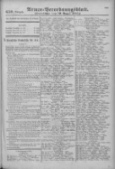 Armee-Verordnungsblatt. Verlustlisten 1915.08.30 Ausgabe 659