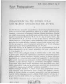 Ruch Pedagogiczny. 1936-1937 R.26 nr9