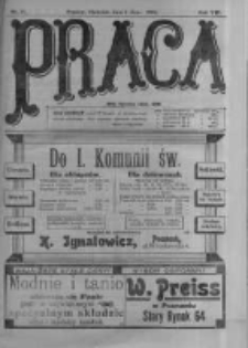 Praca: tygodnik polityczny i literacki, illustrowany. 1904.05.08 R.8 nr19