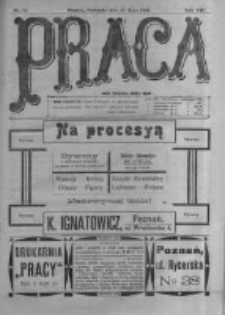 Praca: tygodnik polityczny i literacki, illustrowany. 1904.05.29 R.8 nr22