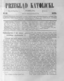 Przegląd Katolicki. 1879.04.24 R.17 nr17