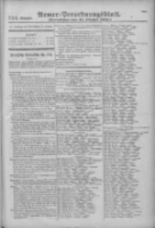 Armee-Verordnungsblatt. Verlustlisten 1915.10.15 Ausgabe 734