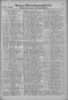 Armee-Verordnungsblatt. Verlustlisten 1915.10.15 Ausgabe 735