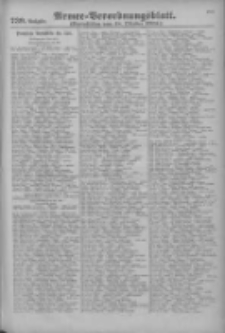 Armee-Verordnungsblatt. Verlustlisten 1915.10.18 Ausgabe 739