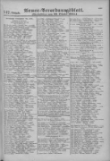 Armee-Verordnungsblatt. Verlustlisten 1915.10.22 Ausgabe 747