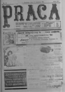Praca: tygodnik polityczny i literacki, illustrowany. 1911.09.10 R.15 nr37