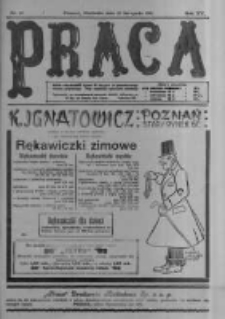Praca: tygodnik polityczny i literacki, illustrowany. 1911.11.19 R.15 nr47
