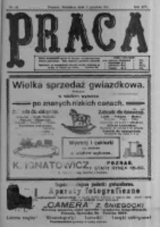 Praca: tygodnik polityczny i literacki, illustrowany. 1911.12.17 R.15 nr51