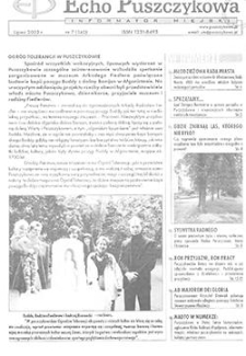 Echo Puszczykowa 2003 Nr7(140)