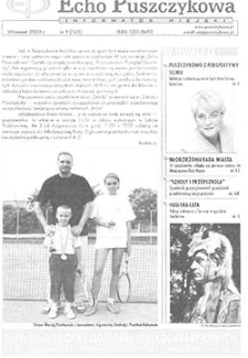 Echo Puszczykowa 2003 Nr9(142)