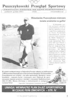 Puszczykowski Przegląd Sportowy 2003 Nr4(12)
