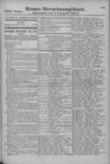 Armee-Verordnungsblatt. Verlustlisten 1915.09.07 Ausgabe 673
