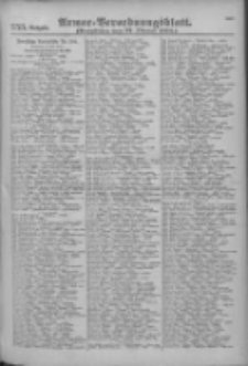 Armee-Verordnungsblatt. Verlustlisten 1915.10.27 Ausgabe 755