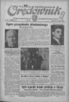 Orędownik: ilustrowane pismo narodowe i katolickie 1934.08.03 R.64 Nr174