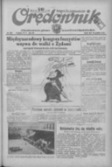 Orędownik: ilustrowane pismo narodowe i katolickie 1934.12.19 R.64 Nr289