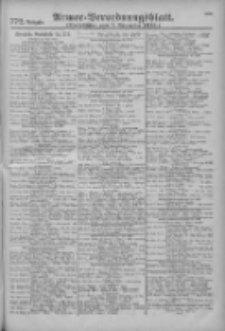 Armee-Verordnungsblatt. Verlustlisten 1915.11.05 Ausgabe 772